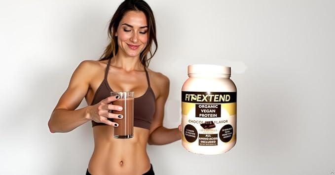 Vegan Protein Powder 30 Servings 120 Calories 22 G Plant Protein Per Serving Organic Chocolate Flavor High Protein Low Carb 0 Sugar