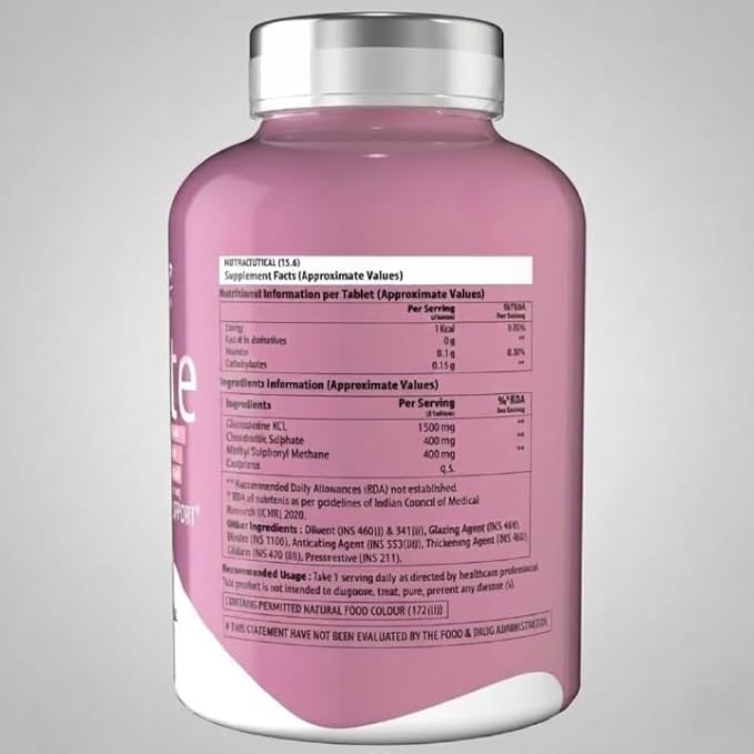 Jointe Maximum Strength- 1500mg Glucosamine 400mg Chondroitin &amp 400mg MSM per Serving 60 Tablets