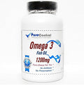 Omega 3 Fish Oil 1200mg (Emulsified Dry) // 200 Capsules // Pure // by PureControl Supplements