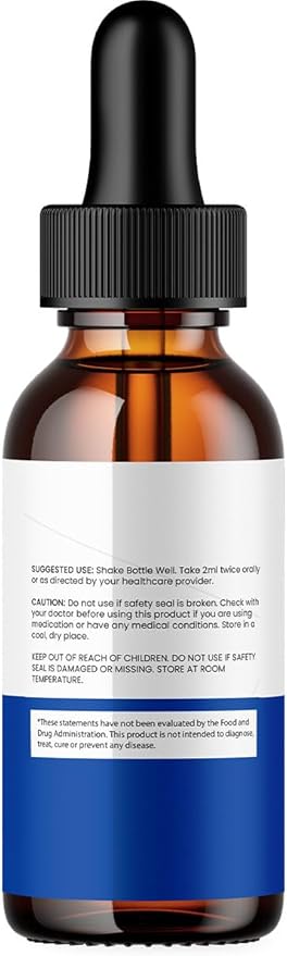 Amiclear Drops Healthy Formula - Dietary Supplement Drops - Extra Strength Amiclear Liquid Drops Grape Seed Amiclear Drops Reviews (3 Pack - 180 ML)