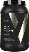 Vyotech Whey Protein Isolate | Naturally Sweetened with Monkfruit | 24g Protein | Zero Carb Sugar-Free Keto-Friendly Gluten-Free Soy-Free &amp Non-GMO | 25 Servings | 1.7 LBS | Vanilla Flavor