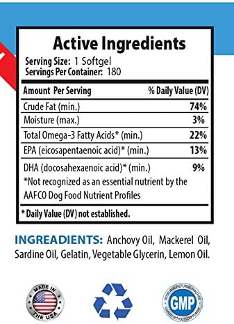 cat Senior Supplement - Premium Omega 3 - for Cats Formula - Overall Health and Well Being - cat Omega 3 Supplement - 540 Softgels (3 Bottle)