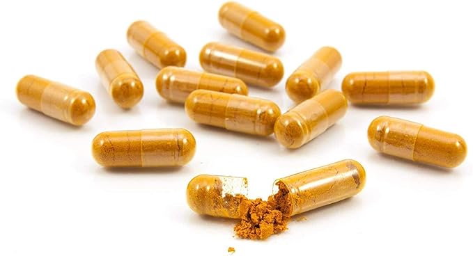 Nuvothera Super-Micronized Turmeric Curcumin Capsules 2-Month Supply Rapid Absorption Whole Root Non-GMO Skin Gut Health &amp Antioxidants(120 Capsules)