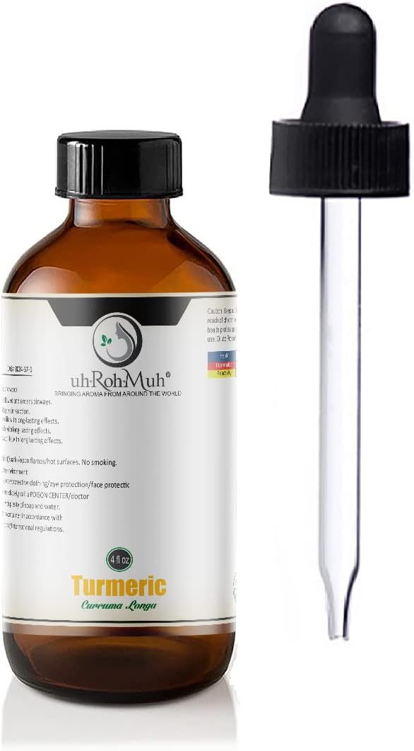 Turmeric Essential Oil (Organic - USDA Certified) (India) (4oz)