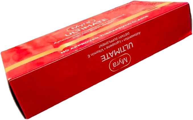 Myra Utimate with Astaxanthin Lycopene and Vitamin E 30 Softgel Capsules
