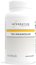 Integrative Therapeutics Tri-Magnesium - Supports Cellular Energy &amp Energy Metabolism* - Magnesium Supplement for Heart &amp Nerve Health Support* - Dairy-Free &amp Gluten-Free - 90 Capsules (90