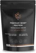 Benavidez Premium Whey Protein Powder – 25g Protein Per Serving Grass-Fed Whey Isolate &amp Concentrate Fast-Digesting Muscle Recovery No Artificial Sweeteners Keto &amp Gluten-Free