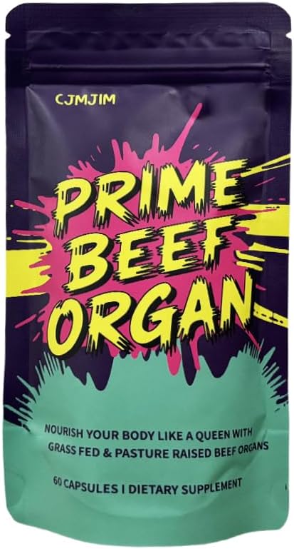 Beef Organ Supplements for Women - Ancestral Bovine Organs Including Liver Glowing Goddess Formula Female Enhancement Capsules Primal Woman Dietary Supplement (1)