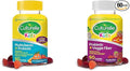 Culturelle Kids Probiotic Gummies for Ages 2+ - Peach-Orange &amp Mixed Berry Flavors &amp Daily Probiotic for Kids + Veggie Fiber Gummies (Ages 3+) - 60 Count - Digestive