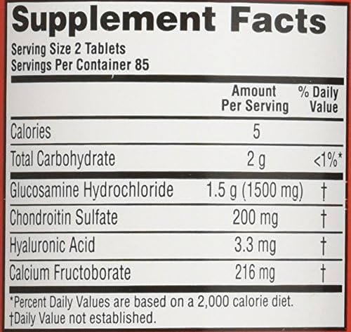 Schiff Move Free Joint Health Dietary Supplement Advanced Glucosamine Chondroitin 170 Tablets