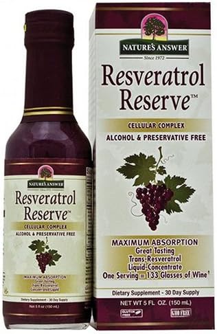 Natures Answer Liq Resveatrol Reserve