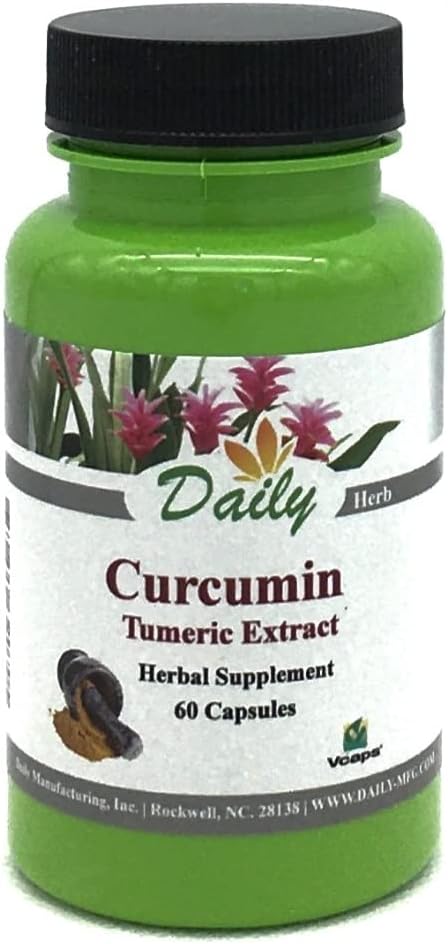 Daily Manufacturing Curcumin (Turmeric &amp Black Pepper Exract)