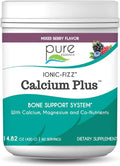 Ionic Fizz Calcium Plus by Pure Essence - Perfect Calcium/Magnesium Ratio with Vitamin A B C D and Potassium Strong Bones - Mixed Berry - 14.82 oz