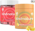 kindnature B-Vitamin Boost: B1 Thiamine 500mg &amp B2 Riboflavin 400mg Gummy Duo for Kids &amp Adults