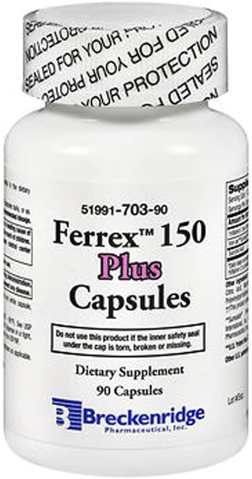 Breckenridge Ferrex 150 Plus Capsules - 90 Capsules