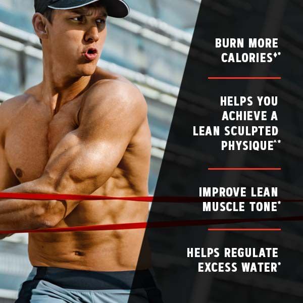 GNC AMP Men’s Ripped Vitapak Program 4 in 1 Product Vitamin Pack Metabolism &amp Lean Muscle Tone Burn Calories Water Shedding Adult Multivitamin Caffeine CLA Proven Ingredients 30-Day Suppl