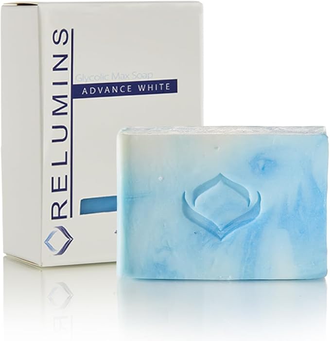 Relumins Glutathione Supplement 1650mg with Alpha Lipoic Acid &amp Rose HIPS Glycolic Acid Soap with Aloe &amp Salicylic Acid – Skin Nourishing and Exfoliating Duo for a Healthy Glow