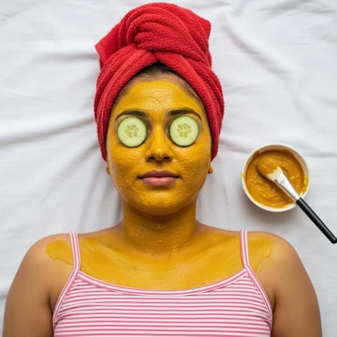 Kasturi Haldi Powder For Face Beauty Amba Haldi Powder | Natural &amp Pure Organic Amba Haldi Powderfor Skin Glowing Turmeric Powder -100 gm
