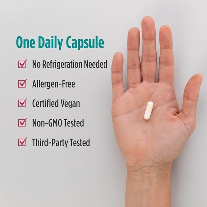 Nordic Naturals Nordic Flora Probiotic Women's Balance - 30 Capsules - 12 Probiotic Strains with 60 Billion Cultures - Intestinal Support Vaginal Health - Vegan - 30 Servings