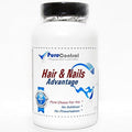 Hair &amp Nails Advantage // 90 Capsules // Pure // by PureControl Supplements