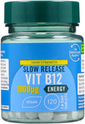 H and B High Strength Slow Release Vitamin B12 1000ug 120 Tablets
