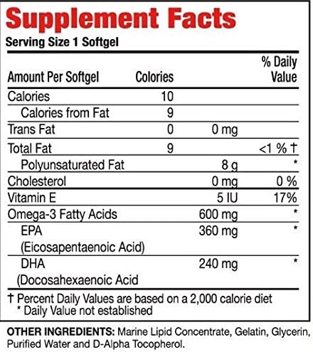 Omega 3 Capsulas de Alta Potencia. Set de 2 frascos con 100 capsulas c/u. para las arterias coyunturas bajar el colestereol malo. Tratamiento para 6 Meses.