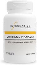 Integrative Therapeutics Cortisol Manager - Balance Cortisol &amp Support Relaxation for Restful Sleep* - Includes Ashwagandha &amp L-Theanine for Confidence with Less Stress* - 90 Tablets (45 Servi