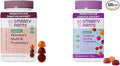 SmartyPants Organic Women's and Toddler Multivitamin Gummies with Probiotics Omega 3 Vitamins D3 B12 C A K Zinc and More Gluten Free 120 and 60 Count