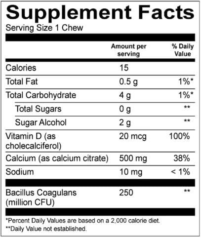 BariatricPal 90-Day Bariatric Vitamin Bundle (Multivitamin ONE 1 per Day! Capsule with 45mg Iron and Calcium Citrate Soft Chews 500mg with Probiotics - Belgian Chocolate Caramel)