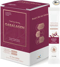 GABALAGEN Premium Collagen Supplement 1500mg Lactobacillus Fermented Sleep Support &amp Skin Health Pomegranate Flavor 30 Jelly Sticks