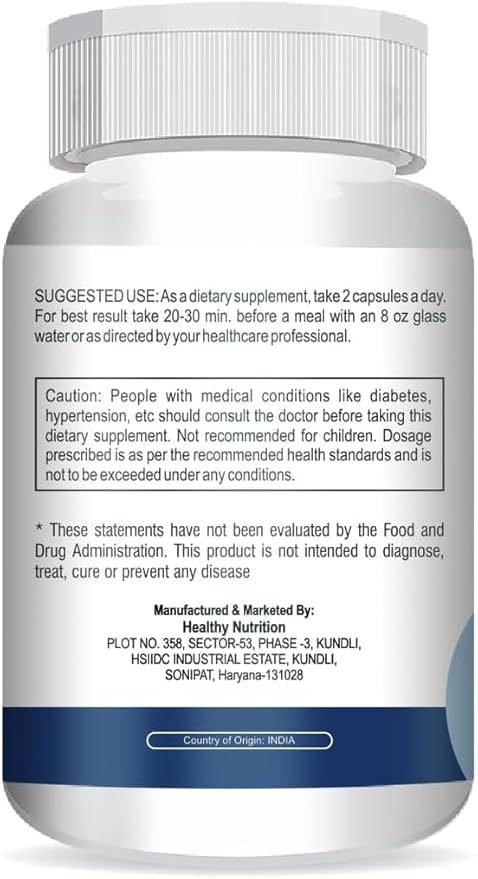 Healthy Upvision Eye Care Supplemnt for Eye Health with Omega-3 Vitamin E VIT A VIT C Lutein Zeaxanthin VIT B2 Vegetarian 60 Capsules-Pack of 1