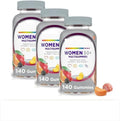 SEDLAV (3 Pack) Multigummies Womens 50 Plus Gummy Multivitamin with Vitamin B D &amp E Assorted Fruit 140 Ct Sticker