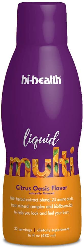 Hi-Health Liquid Multivitamin Citrus Oasis Flavor 16 fl oz