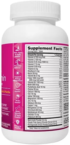 Advanced Women's Multivitamin Tablets 275 ct