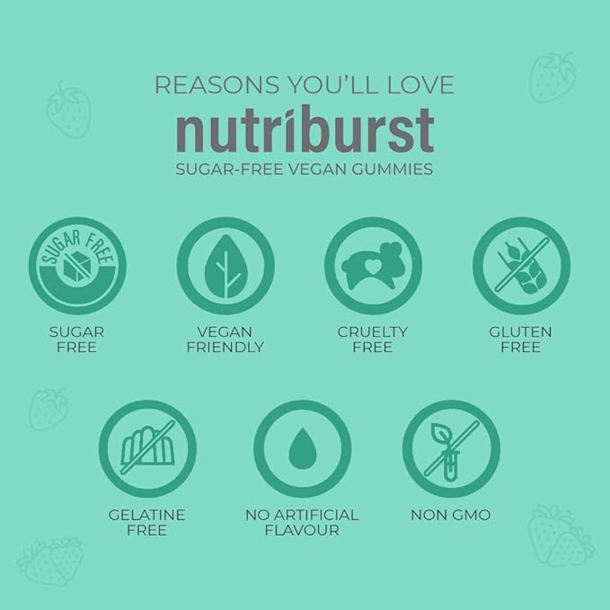 Ourtown Hair Skin &amp Nail | UKs Most Trusted Brand| Biotin Hair Gummies | for Healthy Skin Hair &amp Nails | Vegan and Sugar-Free M | Delicious Strawberry Flavored Gummies |Pack of 60
