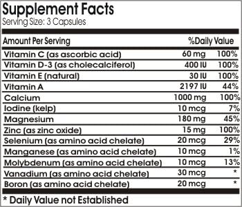 Antioxidant Advantage ~ 100 Capsules - No Additives ~ Naturetition Supplements