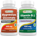 Magnesium Gluconate 600 mg &amp Vitamin B2 (Riboflavin) 400mg