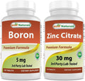 Boron 5 mg &amp Zinc Citrate 30 mg