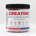 Getting in Shape Creatine Monohydrate Gummies - 5000mg Creatine Raspberry Flavor 120 Count - Vegan Sugar-Free Boosts Performance &amp Recovery