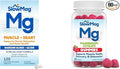 Slow-Mag SlowMag Muscle + Heart Magnesium Chloride with Calcium 120 Count Mg Muscle Health + Recovery Gummies 60 Count