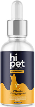 Vitamin B Complex for Cats Supports Metabolism and Increases Energy Levels 1.7 Fl Oz (Pack of 1)