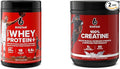 Six Star Elite Series 100% Whey Protein Plus Triple Chocolate 1.8lbs and 100% Creatine Monohydrate Powder Unflavored 60 Servings