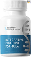 Advanced Bionutritionals – Integrative Digestive Formula Support Healthy Digestion with Ginger Root Natural Digestive Relief for Heartburn Bloating Constipation Diarrhea Non GMO (60 Tablets)