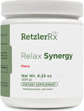 HormoneSynergy Relax Synergy - Natural Cherry Flavor *NO MSG* - Myo-Inositol 2000 mg. 75 mg of Magnesium (as Di-Magnesium Malate) GABA Taurine L-Theanine Hormone and Neurotransmitter Support