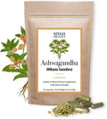 Ashwagandha Capsules - Stress Relief Sleep Aids &amp Focus for Women &amp Men - 100% Natural &amp Organic Vegan Herbal Tea - Handmade Herbal Supplement - 60 Capsules