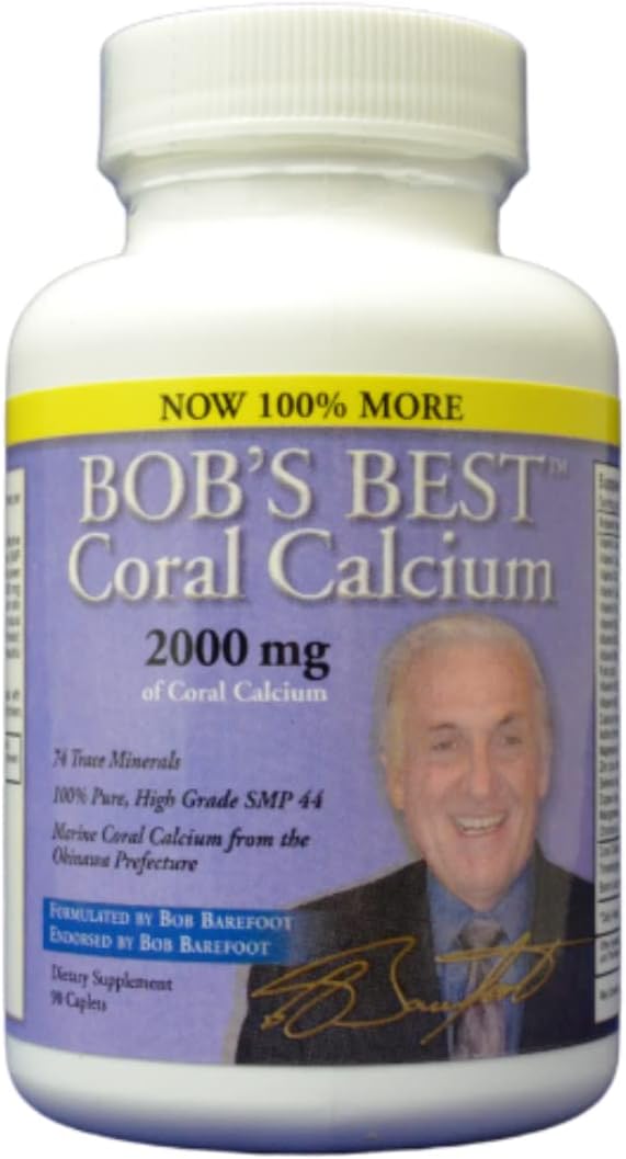 Bob's Best Coral Calcium 2000 mg 90 caplets