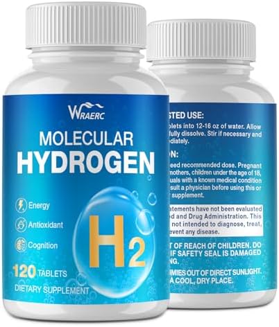 Hydrogen Tablets for Drinking Water with Magnesium | Highest Concentration H2 A016
