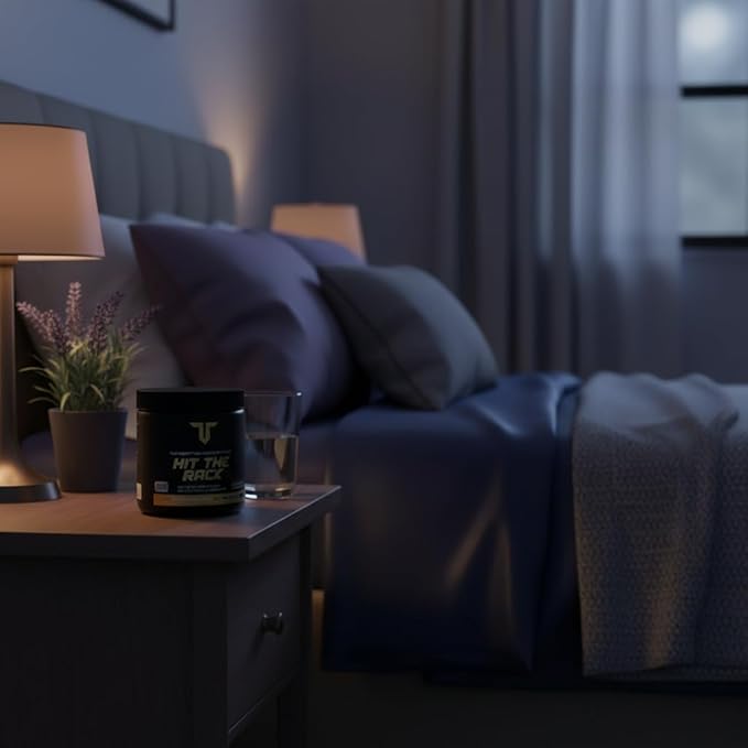 Troponin Nutrition Hit The Rack Night Time Recovery | Recovery and Sleep Supplement | Ashwagandha GABA Melatonin L-Theanine