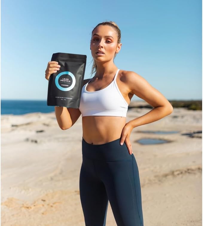 Tropeaka Plant Based Lean Protein Powder for Smoothies &amp Shakes - Vanilla - Vegan Protein for Men &amp Women Gluten Free Dairy Free Non-GMO 17.6oz (20 Servings)