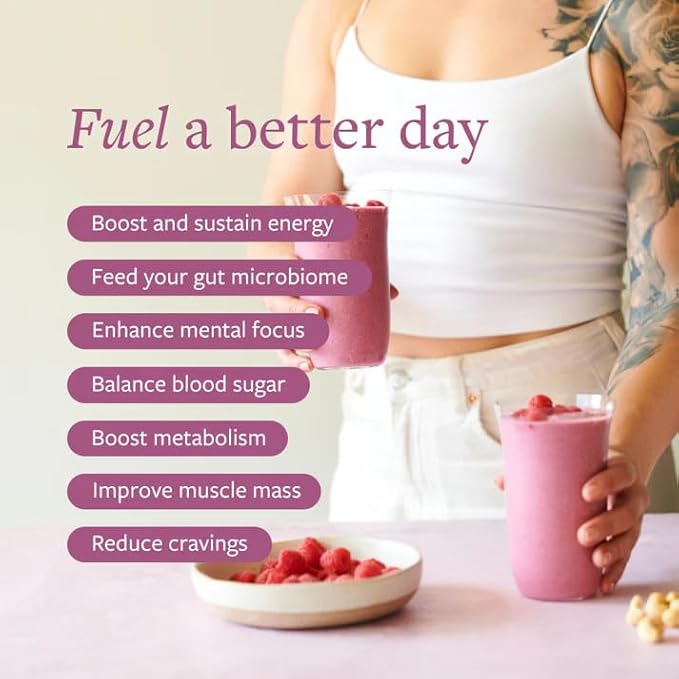 Plant Based Protein Powder for Optimal Gut Health Probiotic Protein Shake with Fermented Plant Proteins Vegan Dairy &amp Stevia-Free Chocolate